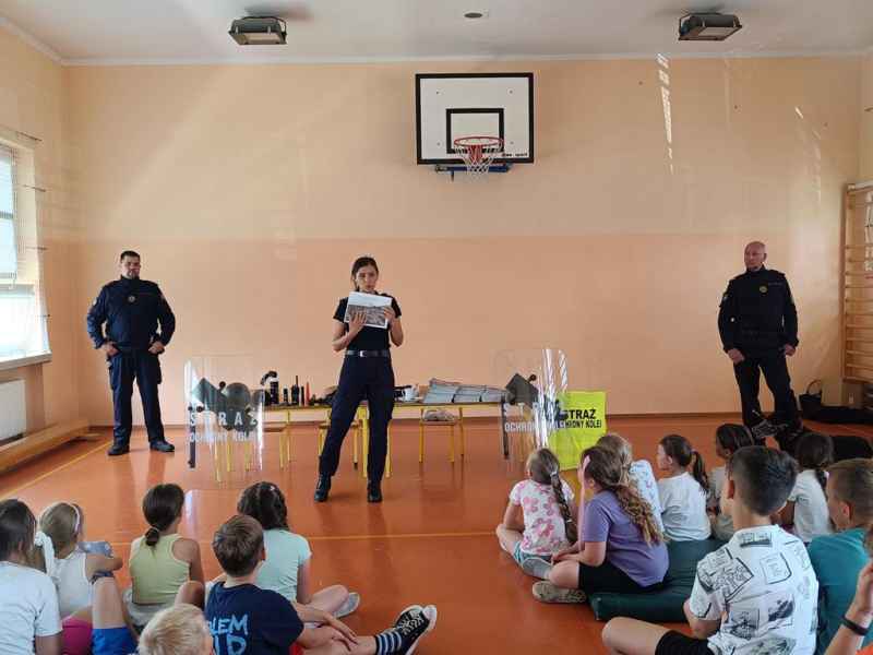 Spotkanie ze Strażą Ochrony Kolei (SOK)